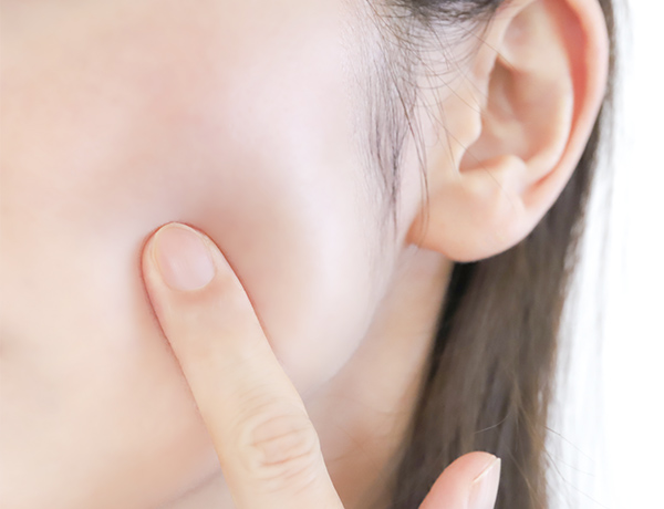 I want to measure the area of the skin's texture, grooves, and papillae.