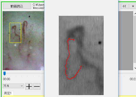 Rectangle mode for winding capillaries