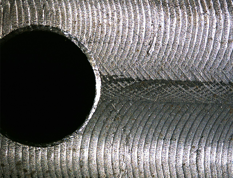 Surface of metal processing（Lower magnification）