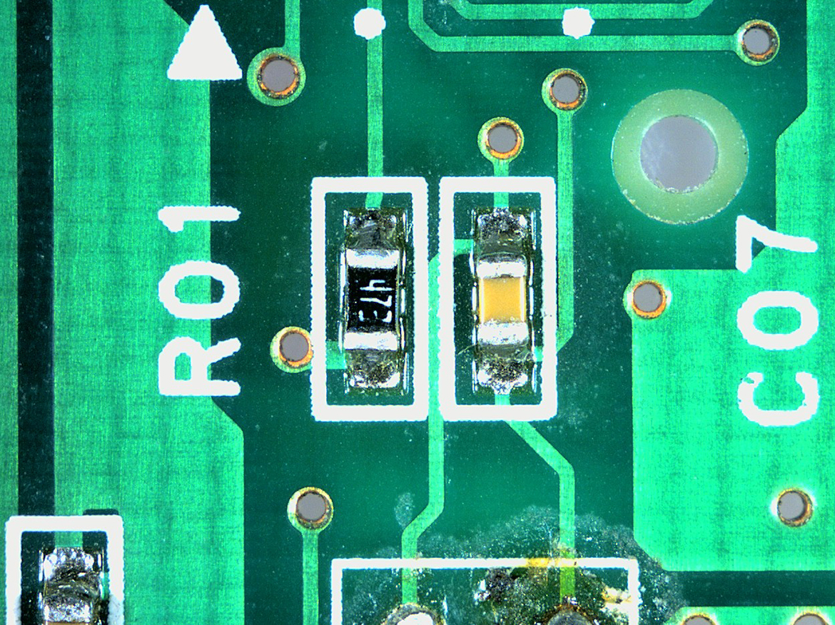 PCB Lower magnification